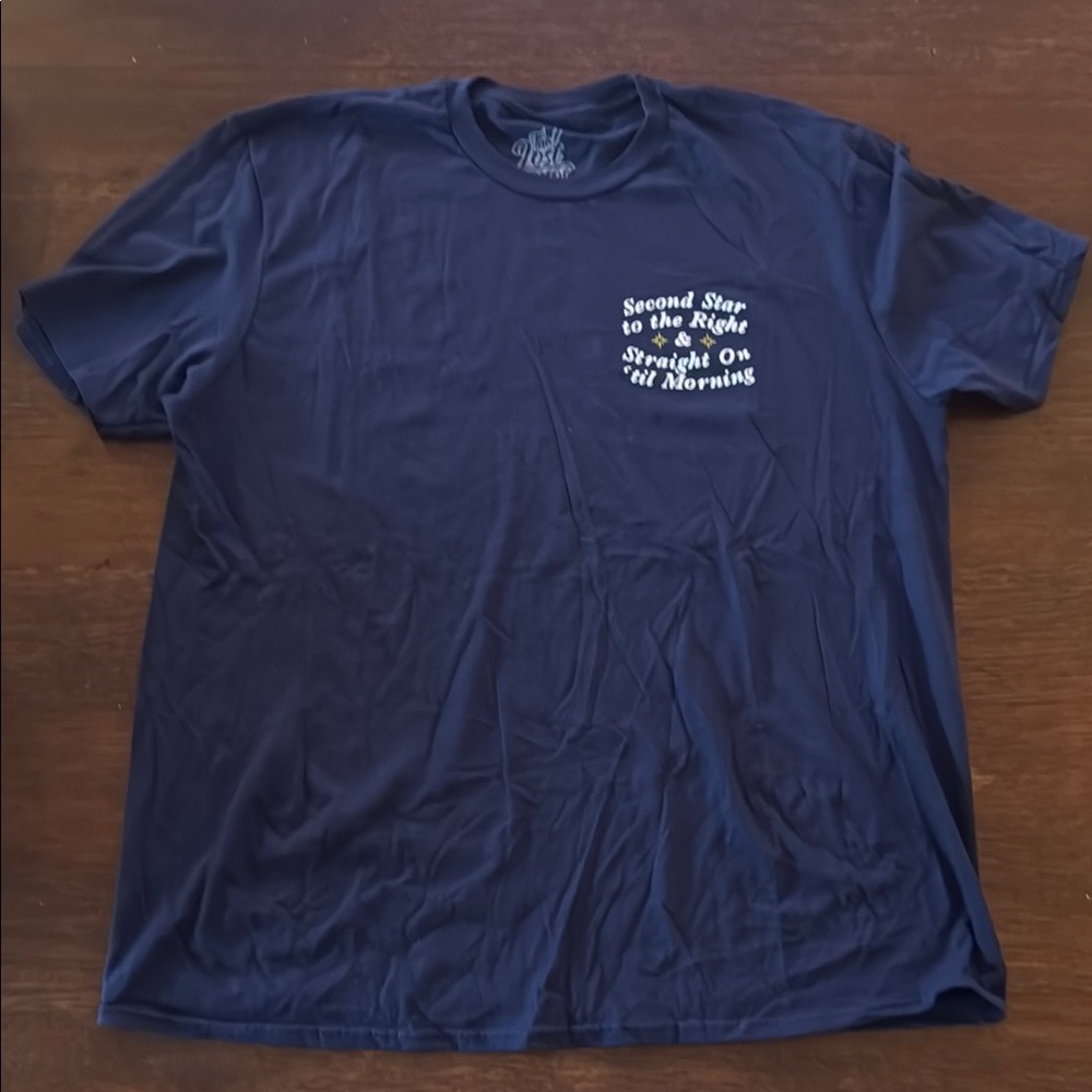 Lost Bros Peter Pan Navy Blue Graphic T-Shirt